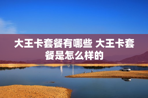 大王卡套餐有哪些 大王卡套餐是怎么样的