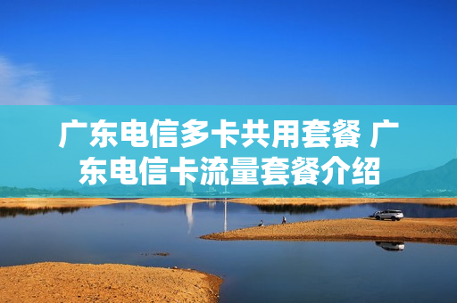广东电信多卡共用套餐 广东电信卡流量套餐介绍