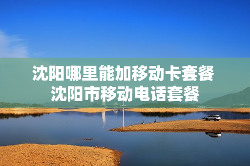 沈阳哪里能加移动卡套餐 沈阳市移动电话套餐
