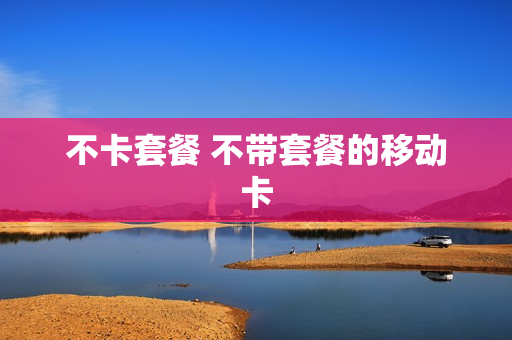 不卡套餐 不带套餐的移动卡