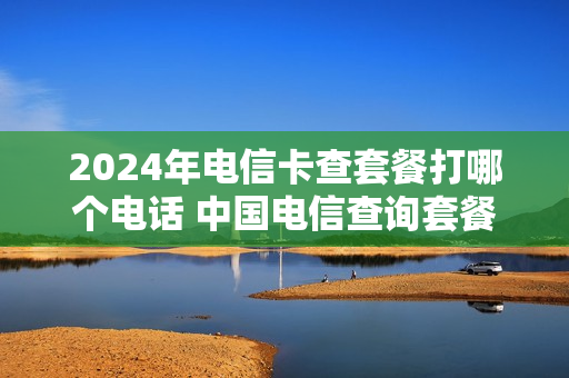 2024年电信卡查套餐打哪个电话 中国电信查询套餐打什么电话