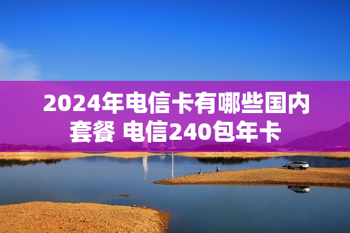 2024年电信卡有哪些国内套餐 电信240包年卡