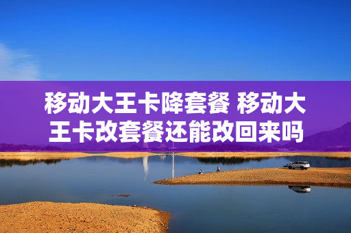 移动大王卡降套餐 移动大王卡改套餐还能改回来吗