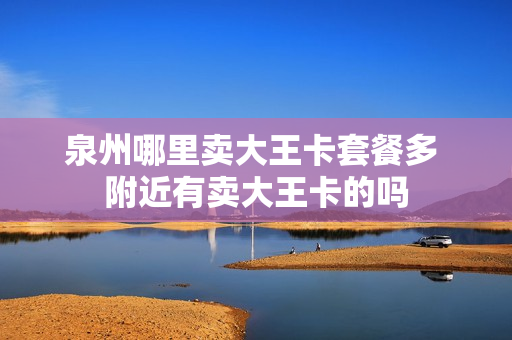泉州哪里卖大王卡套餐多 附近有卖大王卡的吗
