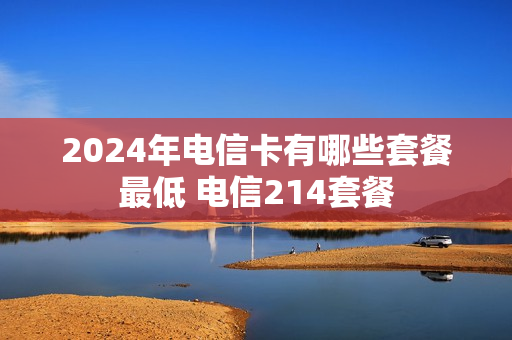 2024年电信卡有哪些套餐最低 电信214套餐