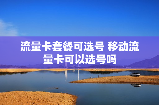 流量卡套餐可选号 移动流量卡可以选号吗