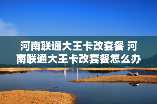 河南联通大王卡改套餐 河南联通大王卡改套餐怎么办理