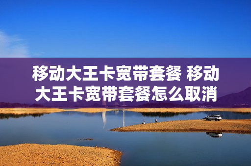 移动大王卡宽带套餐 移动大王卡宽带套餐怎么取消