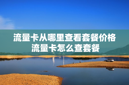 流量卡从哪里查看套餐价格 流量卡怎么查套餐