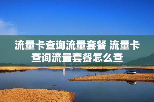 流量卡查询流量套餐 流量卡查询流量套餐怎么查