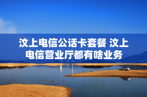 汶上电信公话卡套餐 汶上电信营业厅都有啥业务