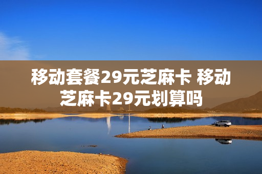 移动套餐29元芝麻卡 移动芝麻卡29元划算吗