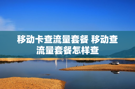 移动卡查流量套餐 移动查流量套餐怎样查