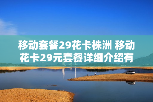 移动套餐29花卡株洲 移动花卡29元套餐详细介绍有免费流量吗?