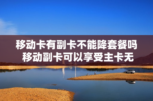 移动卡有副卡不能降套餐吗 移动副卡可以享受主卡无限流量吗