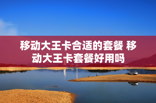 移动大王卡合适的套餐 移动大王卡套餐好用吗