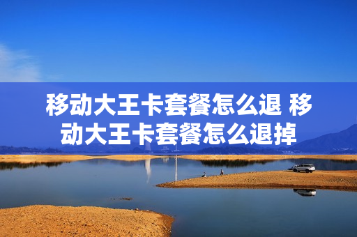 移动大王卡套餐怎么退 移动大王卡套餐怎么退掉