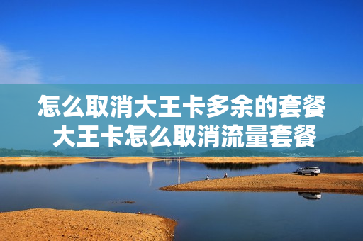 怎么取消大王卡多余的套餐 大王卡怎么取消流量套餐包