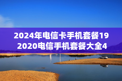 2024年电信卡手机套餐19 2020电信手机套餐大全4g