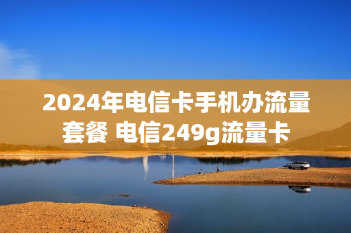 2024年电信卡手机办流量套餐 电信249g流量卡