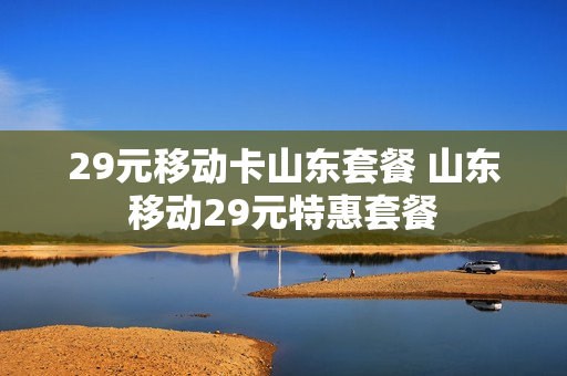 29元移动卡山东套餐 山东移动29元特惠套餐