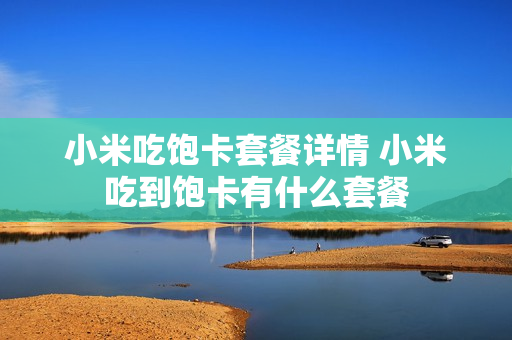 小米吃饱卡套餐详情 小米吃到饱卡有什么套餐
