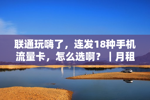 联通玩嗨了，连发18种手机流量卡，怎么选啊？｜月租30元以下