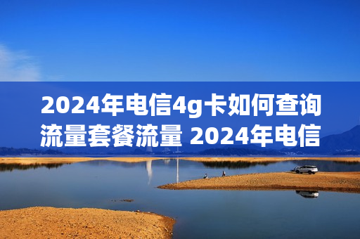 2024年电信4g卡如何查询流量套餐流量 2024年电信4g卡如何查询流量套餐流量呢