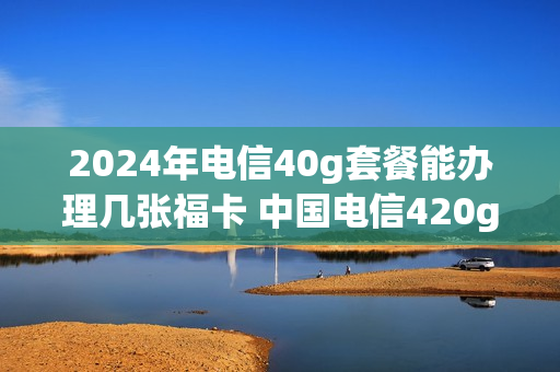 2024年电信40g套餐能办理几张福卡 中国电信420g卡