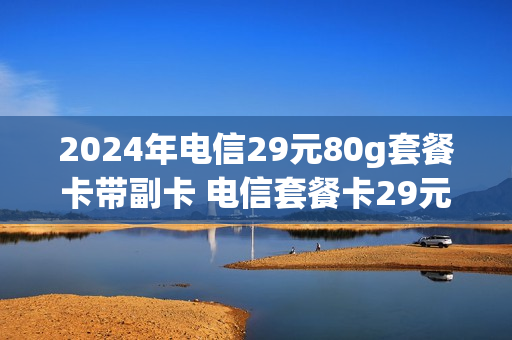 2024年电信29元80g套餐卡带副卡 电信套餐卡29元的还有吗