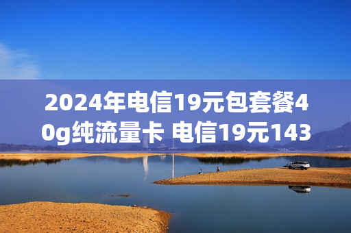 2024年电信19元包套餐40g纯流量卡 电信19元143g