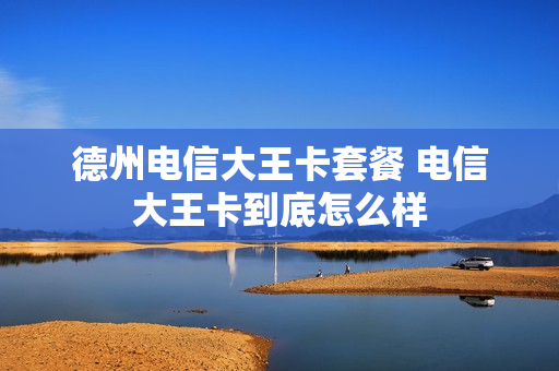 德州电信大王卡套餐 电信大王卡到底怎么样