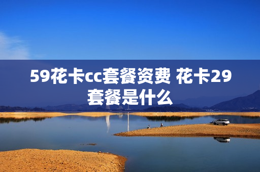 59花卡cc套餐资费 花卡29套餐是什么