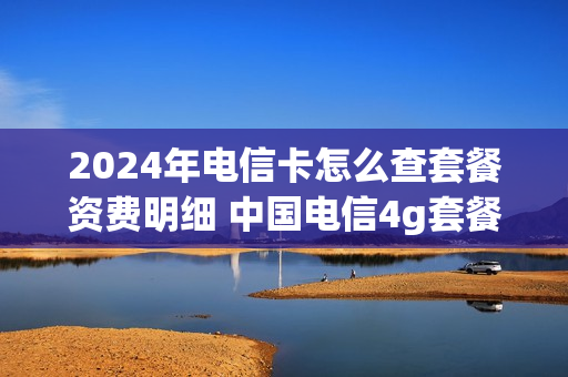 2024年电信卡怎么查套餐资费明细 中国电信4g套餐查询