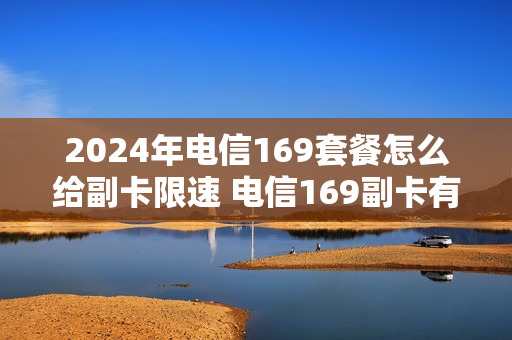 2024年电信169套餐怎么给副卡限速 电信169副卡有多少流量