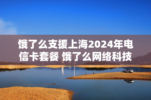 饿了么支援上海2024年电信卡套餐 饿了么网络科技上海有限公司