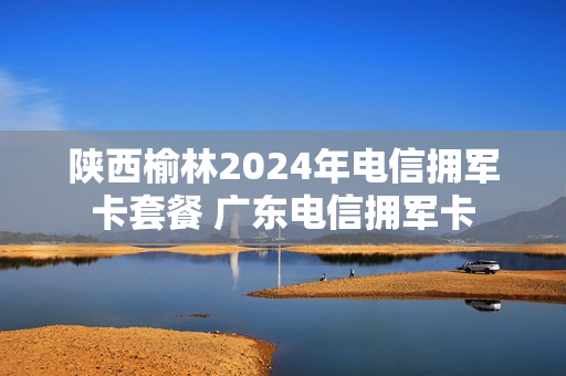 陕西榆林2024年电信拥军卡套餐 广东电信拥军卡