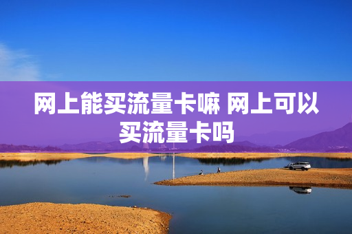 网上能买流量卡嘛 网上可以买流量卡吗