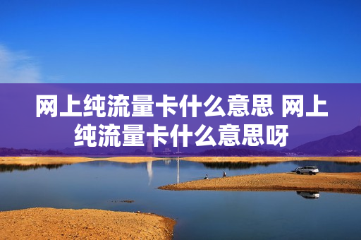 网上纯流量卡什么意思 网上纯流量卡什么意思呀