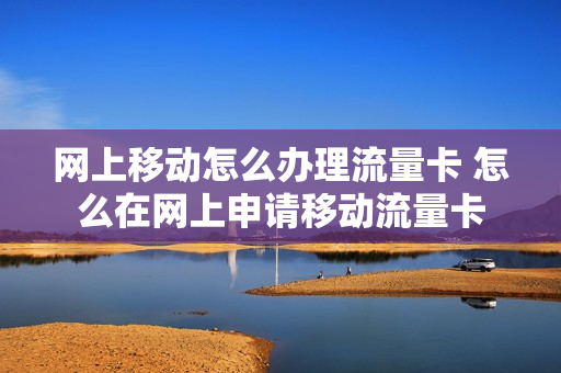 网上移动怎么办理流量卡 怎么在网上申请移动流量卡