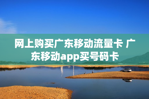 网上购买广东移动流量卡 广东移动app买号码卡