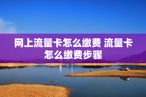 网上流量卡怎么缴费 流量卡怎么缴费步骤