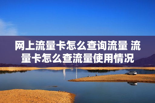 网上流量卡怎么查询流量 流量卡怎么查流量使用情况
