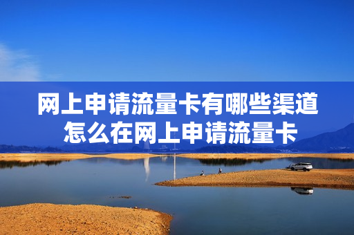 网上申请流量卡有哪些渠道 怎么在网上申请流量卡