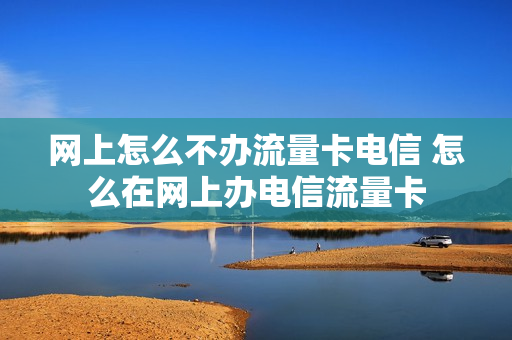 网上怎么不办流量卡电信 怎么在网上办电信流量卡