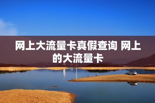 网上大流量卡真假查询 网上的大流量卡
