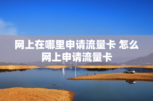 网上在哪里申请流量卡 怎么网上申请流量卡