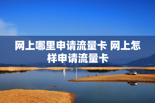 网上哪里申请流量卡 网上怎样申请流量卡