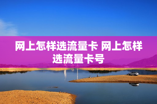 网上怎样选流量卡 网上怎样选流量卡号