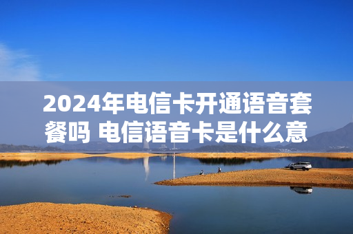 2024年电信卡开通语音套餐吗 电信语音卡是什么意思